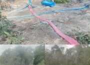 Tambang Timah Ilegal Dekat Jalan Lintas Timur Beroperasi Malam Hari, Diduga Ada Oknum Pelindung