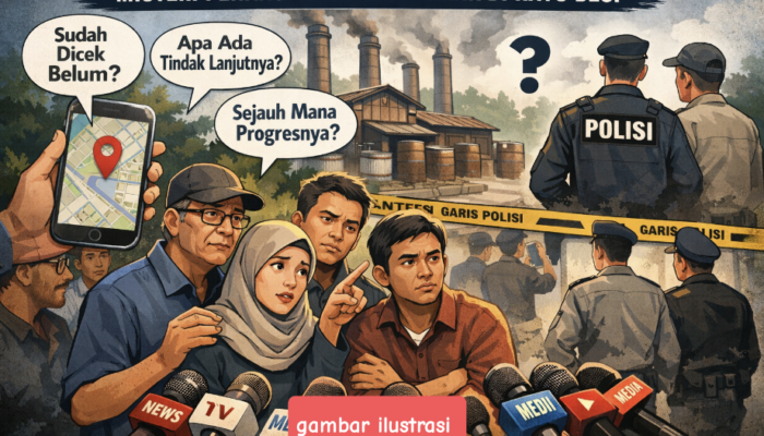 LAPORAN SUDAH DISAMPAIKAN, LOKASI SUDAH DIBAGIKAN, PUBLIK PERTANYAKAN PROGRES PENANGANAN DUGAAN PABRIK ARAK DI KAYU BESI